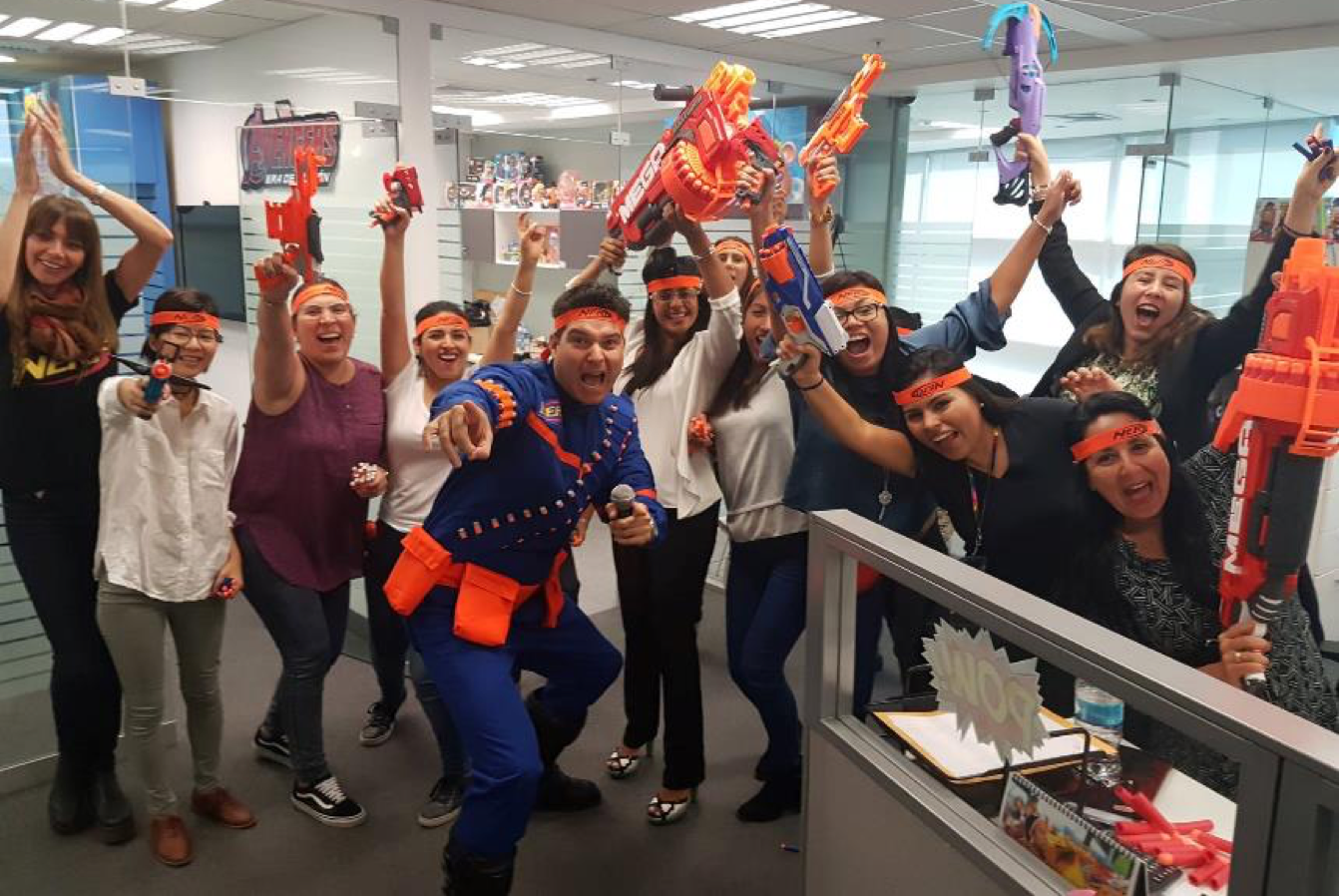 ACTIVACION NERF EN OFICINAS 